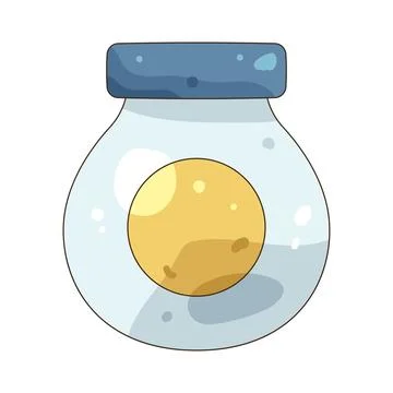 Illustration of candy jar Stock Illustration