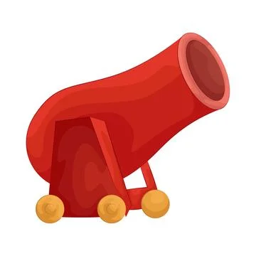 Illustration of cannon Stock-Illustration