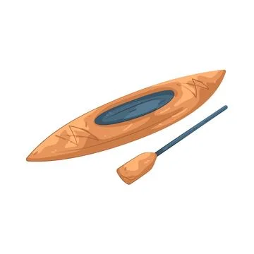 Illustration of canoe Illustration