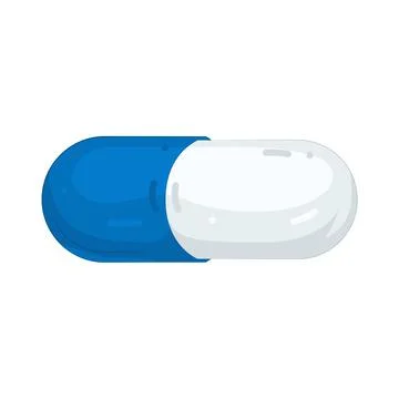 Illustration of capsule Stock Illustration