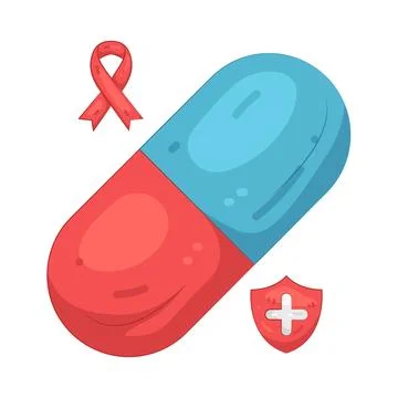 Illustration of capsule Illustrazione stock