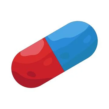 Illustration of Capsule Stock Illustration