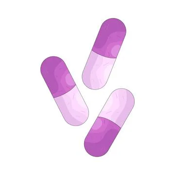 Illustration of capsule Stock Illustration