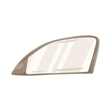 Illustration of car window Stockillustratie