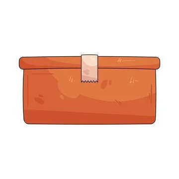Illustration of cardboard box Stock Illustration