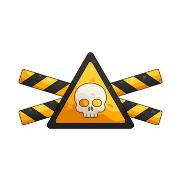 Illustration of Caution Tape Stock Illustration