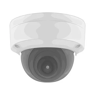 Illustration of CCTV Illustrazione stock