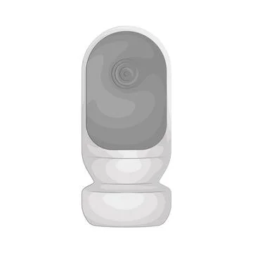 Illustration of CCTV Stock Illustration