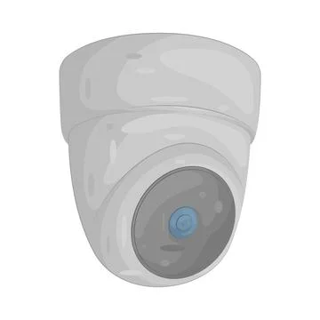 Illustration of CCTV Stock Illustration