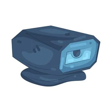Illustration of CCTV Stock Illustration