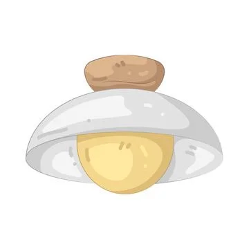 Illustration of ceiling lamp Stock Illustration