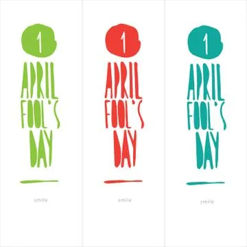 Illustration Celebrating April Fools Day Stock Illustration