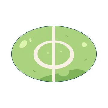 Illustration of center circle Stock Illustration