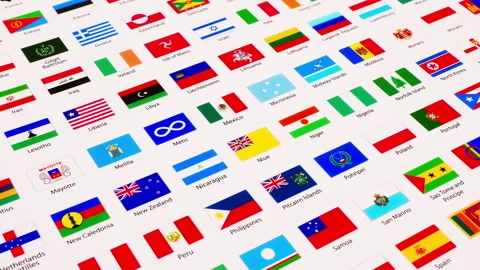 An illustration chart or poster in a diagonal position revealing different Stock Footage 252660715