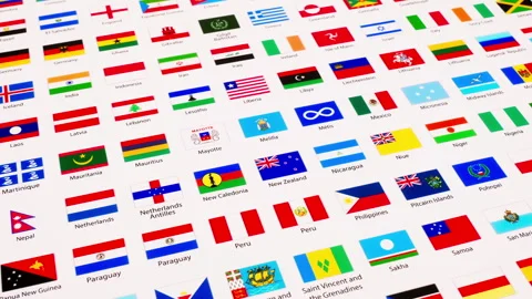An illustration chart or poster in a diagonal position revealing different Stock Footage 252660933