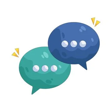 Illustration of Chat Stock Illustration