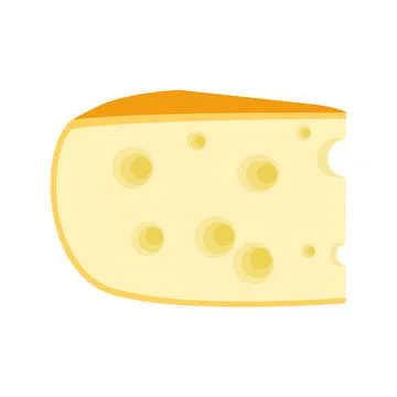 Illustration of Cheese Stock Illustration