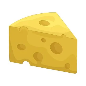 Illustration of Cheese Stock Illustration