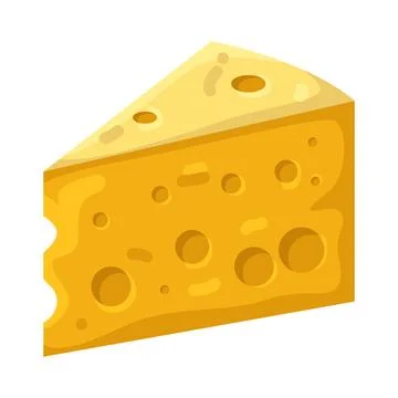 Illustration of Cheese Stock Illustration