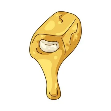 Illustration of cheese stick Illustrazione stock