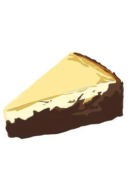 Illustration of Cheesecakes Stock Illustration