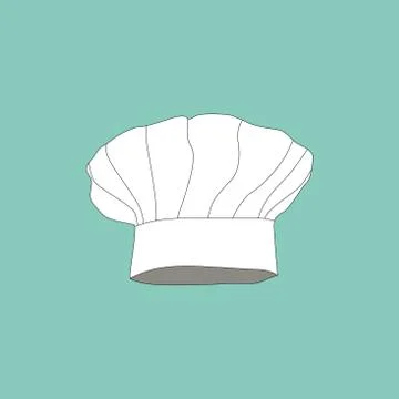 Illustration of chef's hat. Stock Illustration