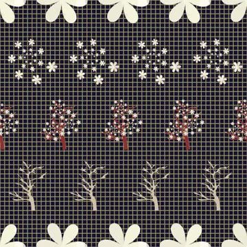 Illustration of cherry blossoms Stock Illustration