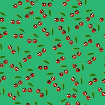 Illustration of a cherry Stock Illustration