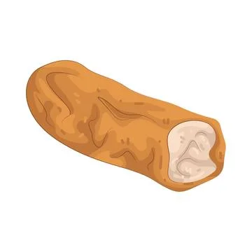 Illustration of chicken nugget Stock Illustration