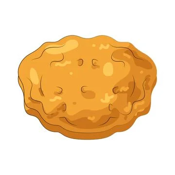 Illustration of Chicken nuggets Stock Illustration