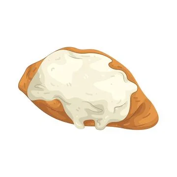 Illustration of Chicken Parmesan Stock Illustration