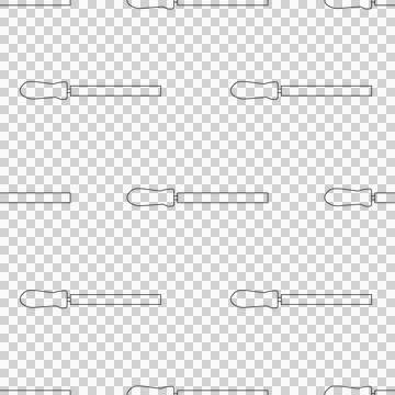 Illustration of chisel in black color Stock Illustration