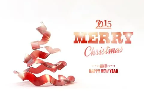 Illustration of christmas tree Stock Illustration