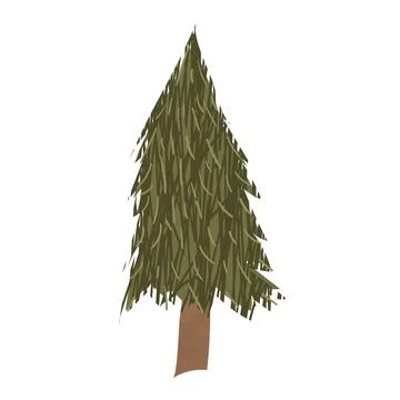 Illustration of Christmas tree Stock-Illustration