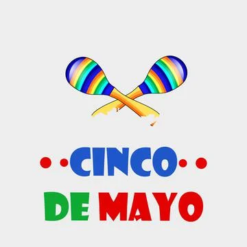 Illustration of Cinco De Mayo background Stock Illustration