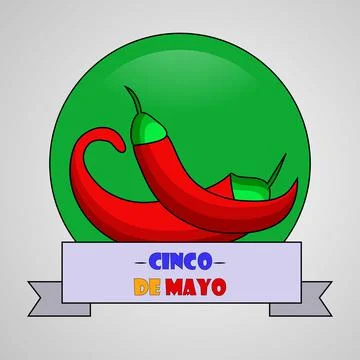Illustration of Cinco De Mayo background イラスト素材