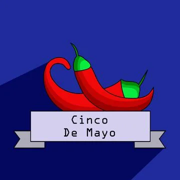 Illustration of Cinco De Mayo background イラスト素材
