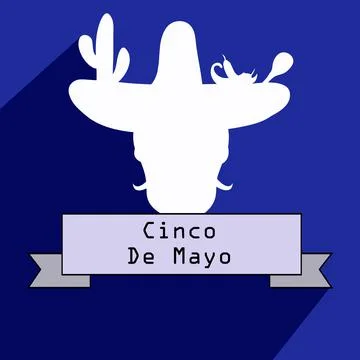 Illustration of Cinco De Mayo background イラスト素材
