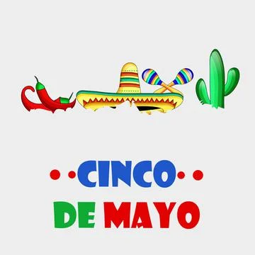 Illustration of Cinco De Mayo background イラスト素材