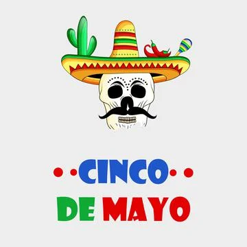 Illustration of Cinco De Mayo background イラスト素材