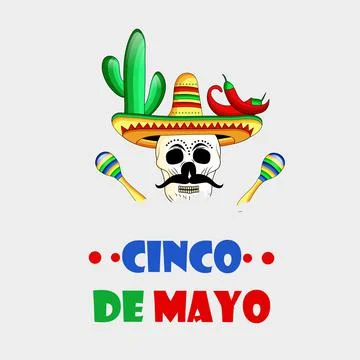 Illustration of Cinco De Mayo background イラスト素材
