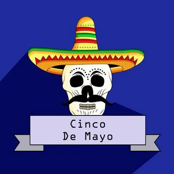 Illustration of Cinco De Mayo background イラスト素材