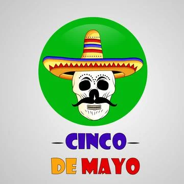 Illustration of Cinco De Mayo background イラスト素材