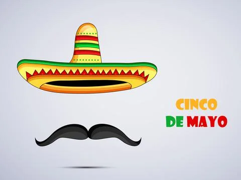 Illustration of Cinco De Mayo background イラスト素材