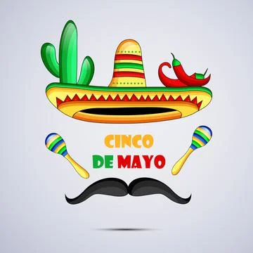 Illustration of Cinco De Mayo background イラスト素材