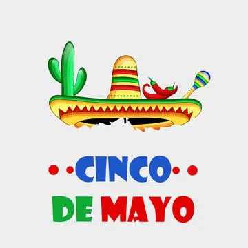 Illustration of Cinco De Mayo background イラスト素材