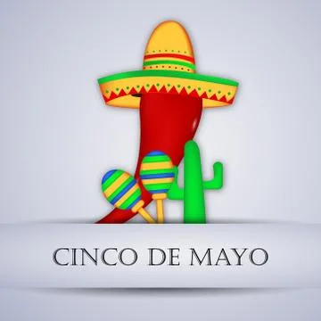 Illustration of Cinco De Mayo イラスト素材