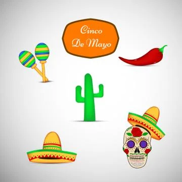 Illustration of Cinco De Mayo イラスト素材