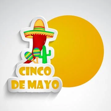 Illustration of Cinco De Mayo イラスト素材