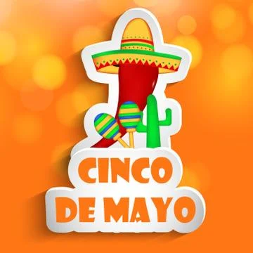 Illustration of Cinco De Mayo イラスト素材